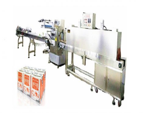 利樂(lè)雙道自動(dòng)供料收縮包裝線